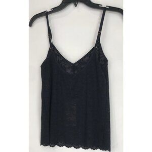 Eberjey Camisole Womens Size Medium Black Floral